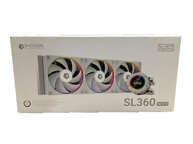 ID-COOLING SL360 360mm AIO CPU Cooler ARGB Triple Fan Quiet Cooling System