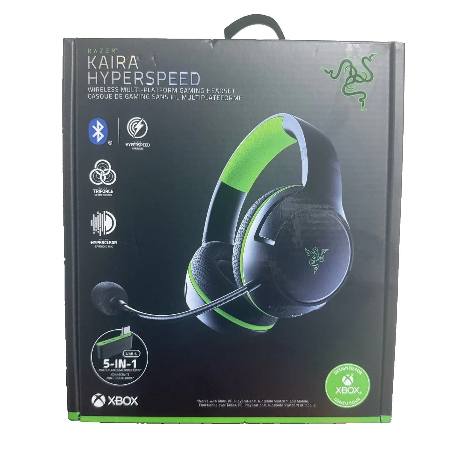 Razer Kaira HyperSpeed Wireless Multi-Platform Gaming Headset