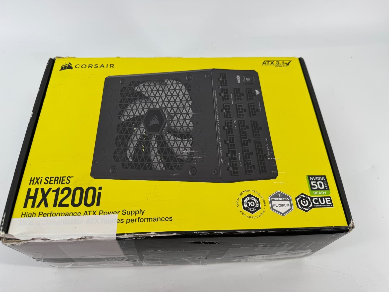 Corsair HX1200i 1200W 80 Platinum Fully Modular ATX Power Supply