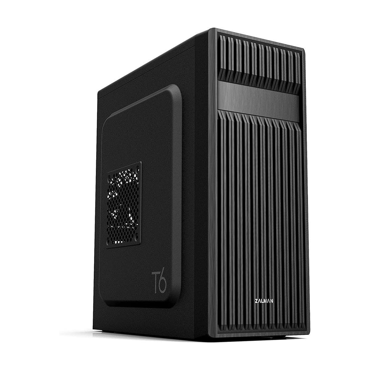 Zalman T6 ATX Mid Tower Computer PC Case, Built in Cooling,