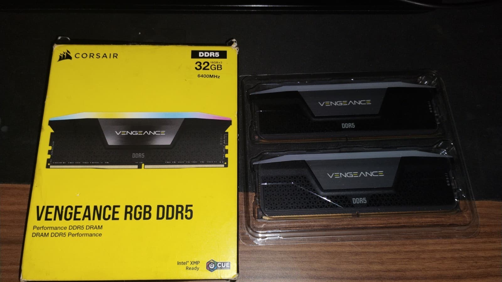 Corsair Vengeance RGB DDR5 (2x16GB) 6400MHz RGB Intel XMP Ready DIMM RAM