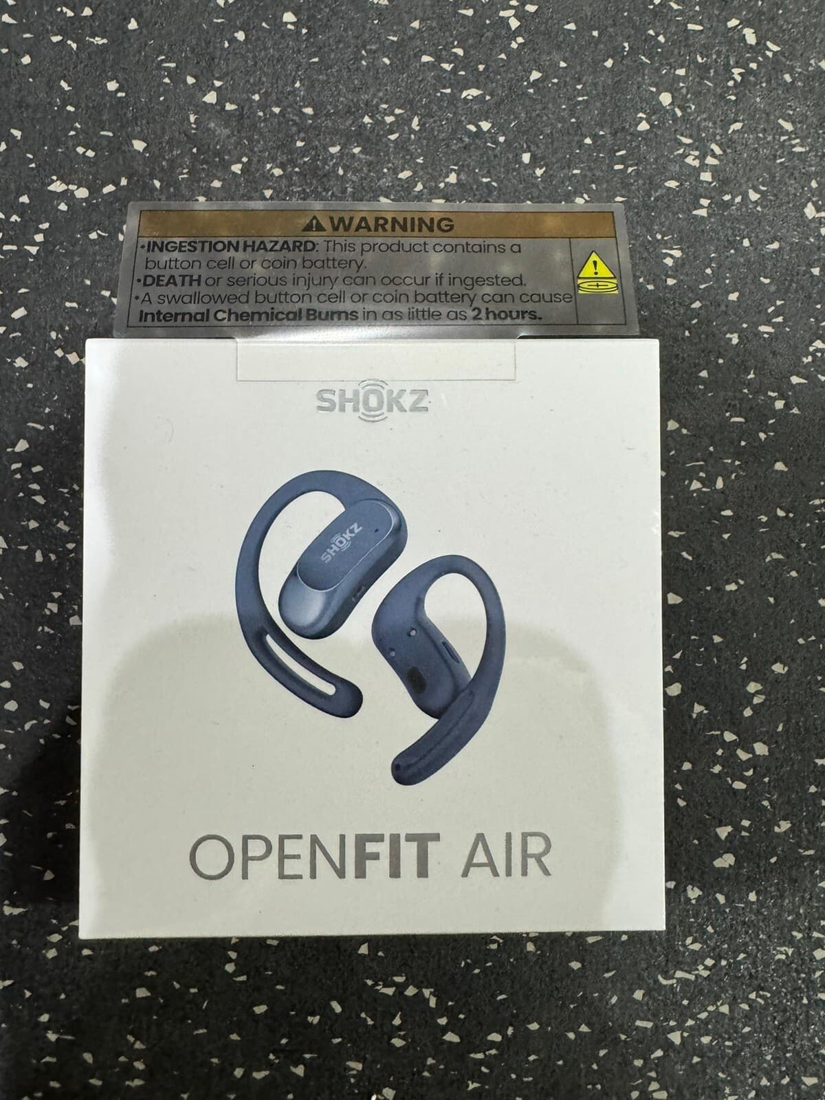 Shokz OpenFit Air Open-Ear True Wireless Earbuds - Stone Blue