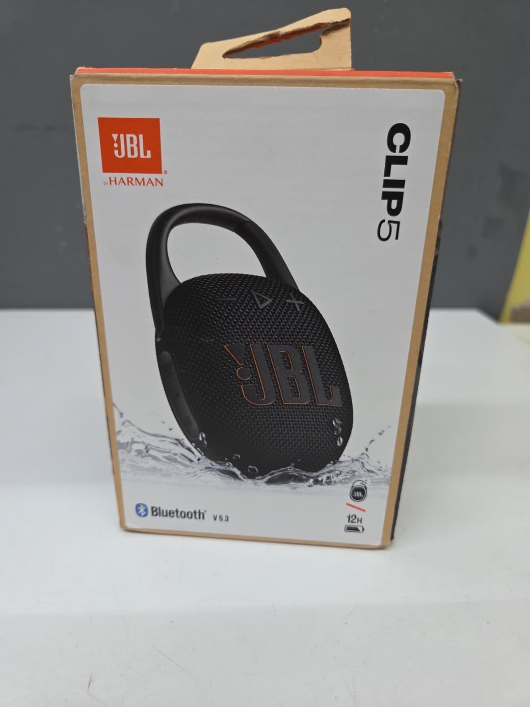 JBL clip 5 Portable Wireless Bluetooth Speaker Black JBL CLIP5