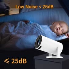 Mini Projector 10000 Lumen LED 4K 1080P WiFi Bluetooth UHD Portable Home Theater 5