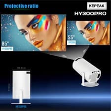 4K Mini Projector 20000 Lumen LED 1080P WiFi Bluetooth UHD Portable Home Theater 12
