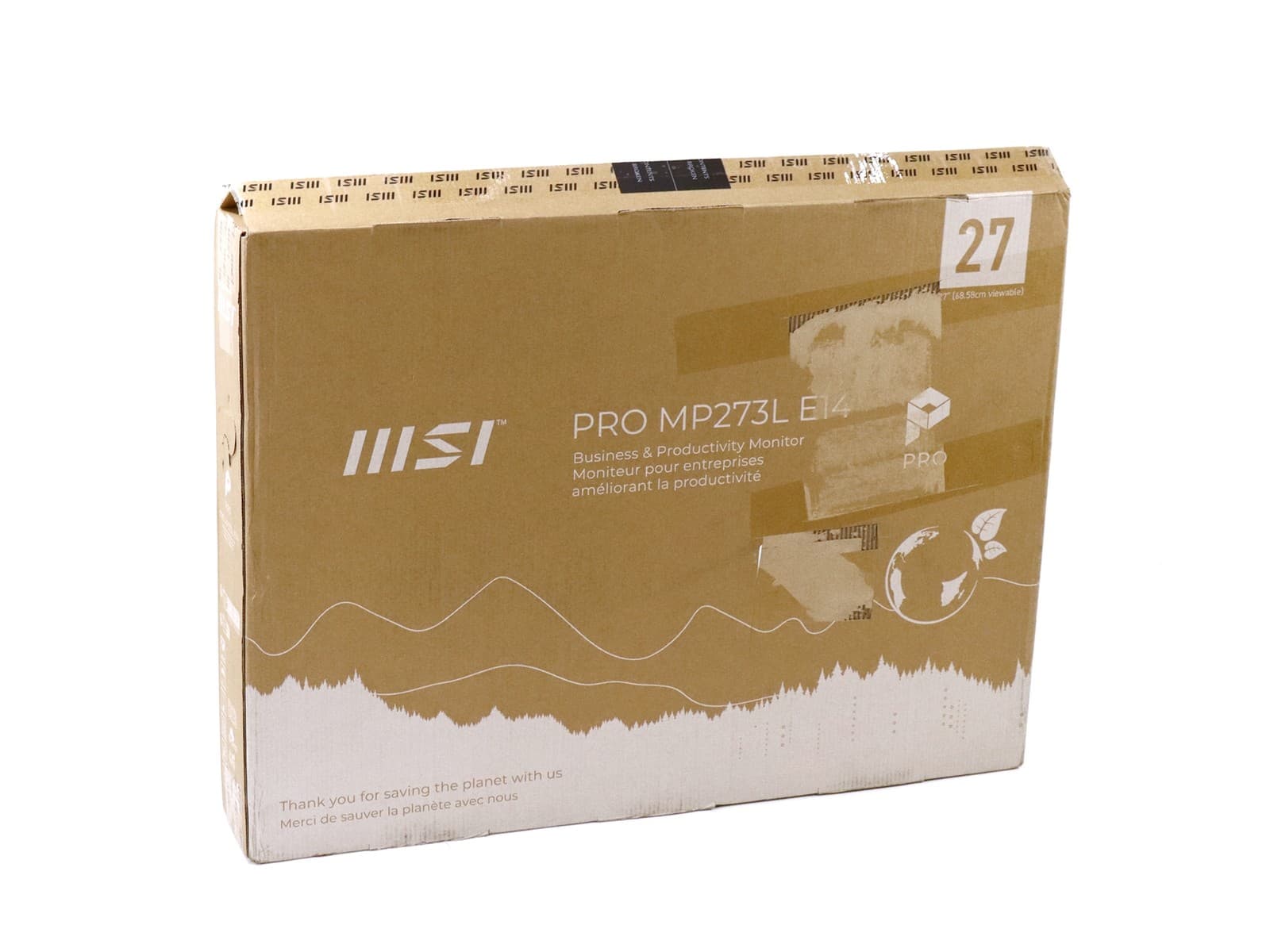 MSI PRO MP273L E14 27-inch IPS Monitor FHD (1920x1080) at 144Hz 1ms Response