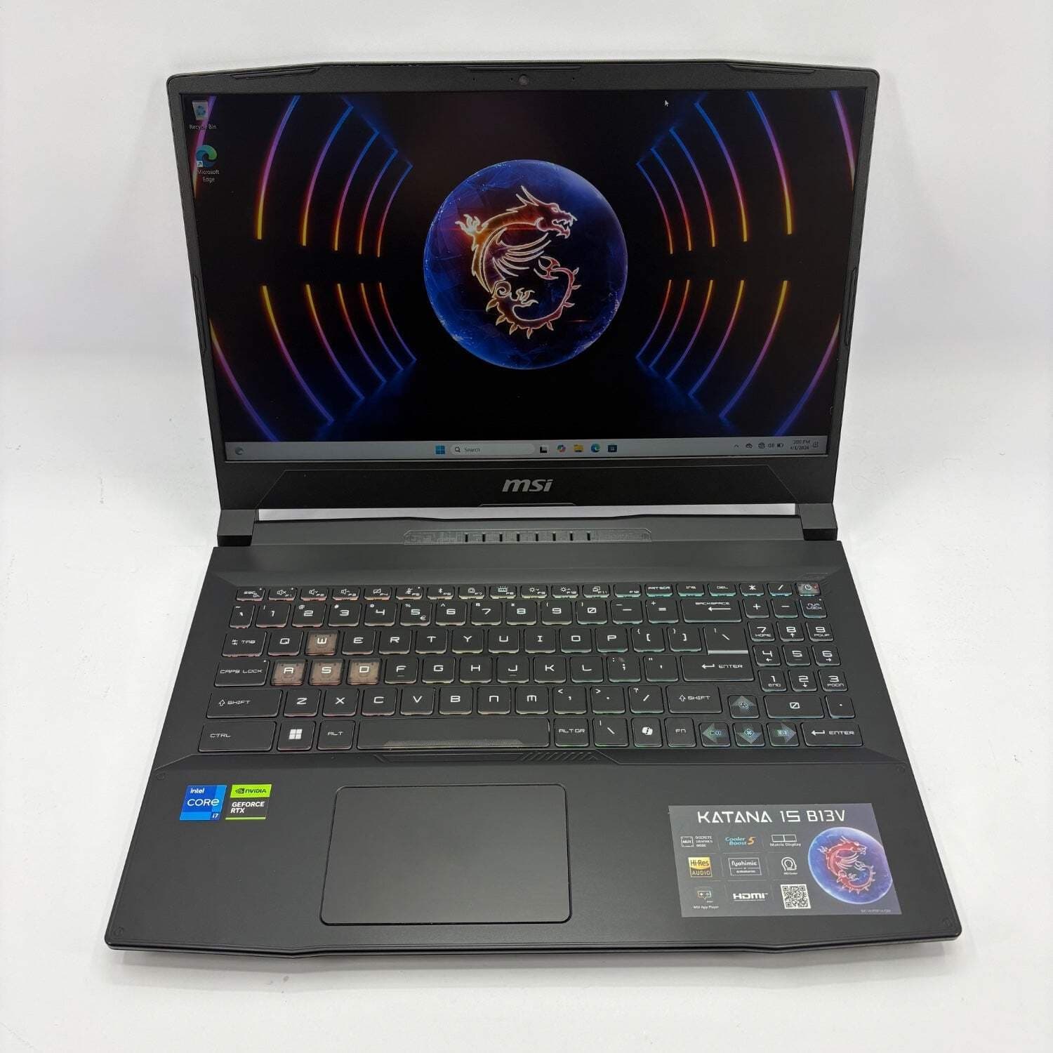 MSI Katana 15 B13VEK 15.6" i7-13620H 2.4GHz GeForce RTX 4050