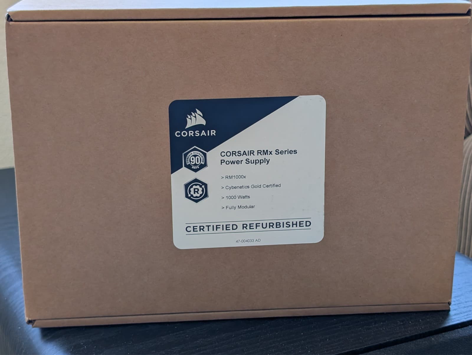 Corsair RMX Series RM1000x Cybenetics Gold ATX Power Supply (CP-9020271-NA)