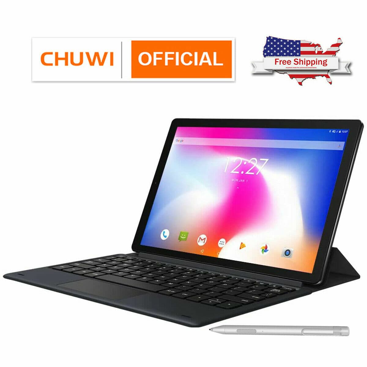 CHUWI HiPad UBook X Pro Tablet Laptop Stylus PC 3 in 1 Windows 11 PC
