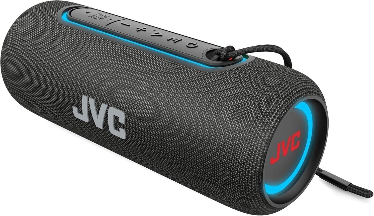 JVC Illuminated Portable Wireless Speaker Bluetooth TWS USB-C SPPA5BTB