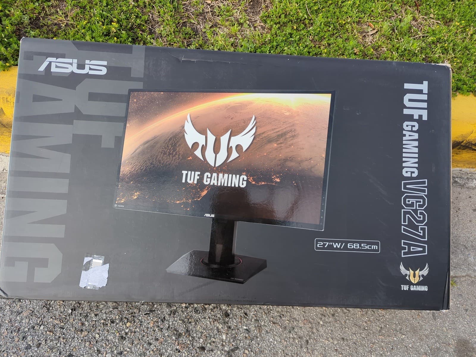 ASUS VG27AQ TUF 27" 2560x1440 WQHD IPS 1ms 165Hz G-Sync HDR Gaming Monitor