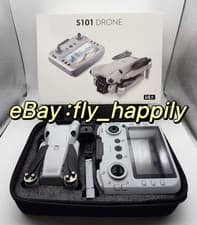 8K HD Drone Dual Camera Brushless Motor Foldable Quadcopter 2 Batteries 7