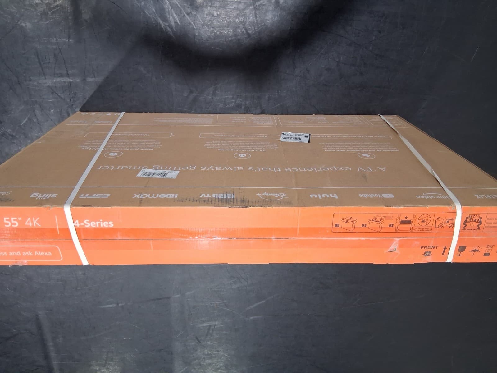 Amazon 4-Series Fire TV 55" 4K LED Smart TV Alexa, Black