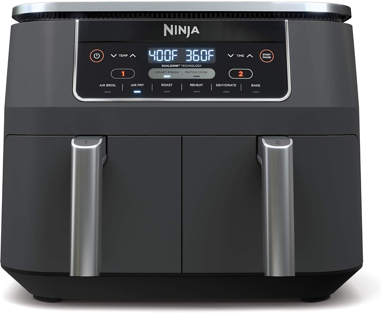Ninja Foodi 6-in-1 Smart 10-qt 2-Basket Air Fryer