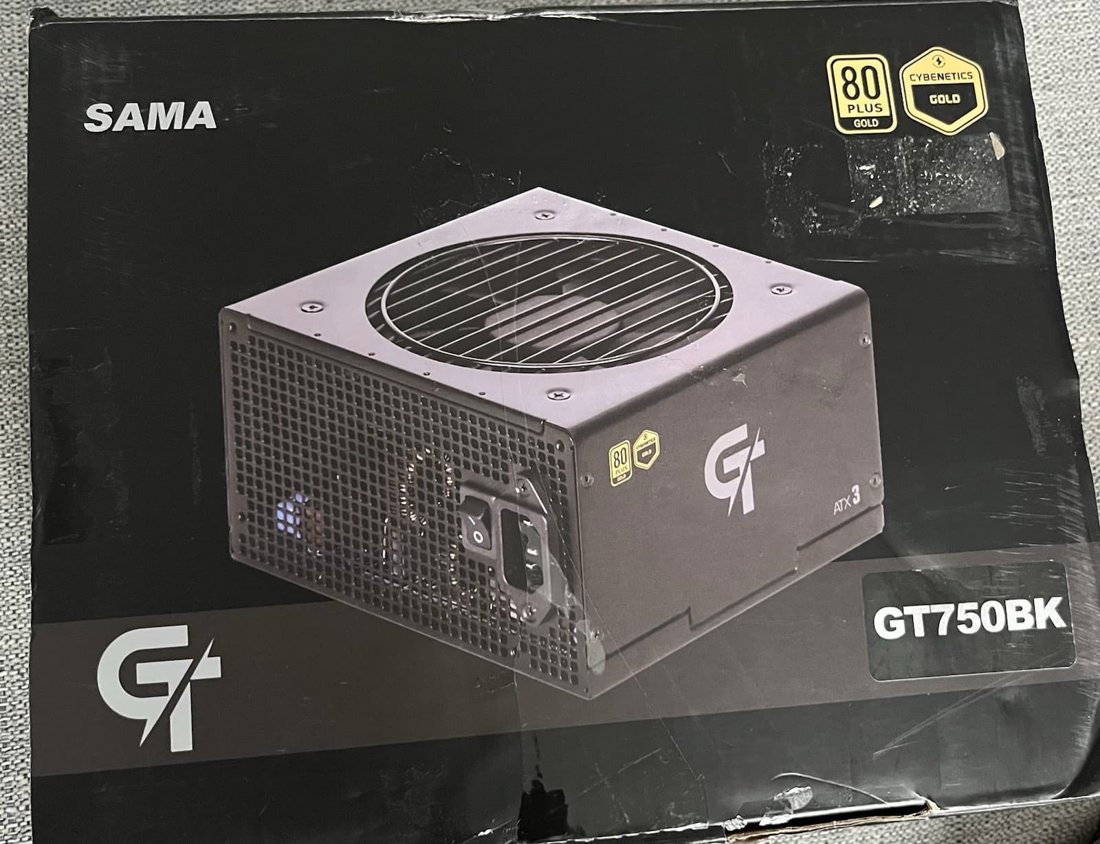 Sama G0750BKGFF001US 750W ATX 3.1 Full-Modular Power Supply Gold Black