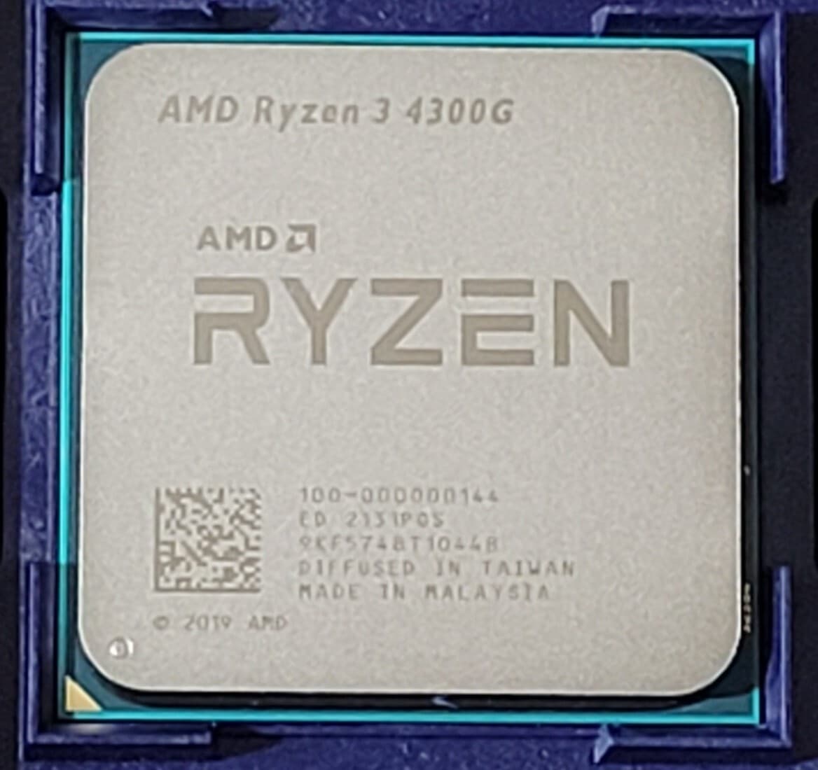 AMD Ryzen 3 4300G Quad Core Desktop AM4 CPU Processor 100-000000144