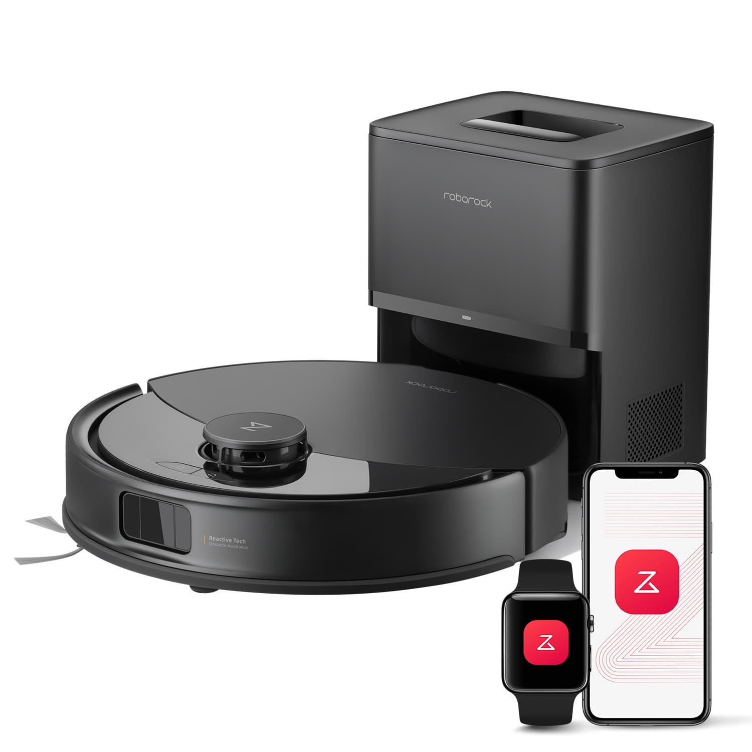 Roborock Q10 X5 Self-Emptying Robot Vacuum Cleaner, 10000Pa, Obstacle Avoidance