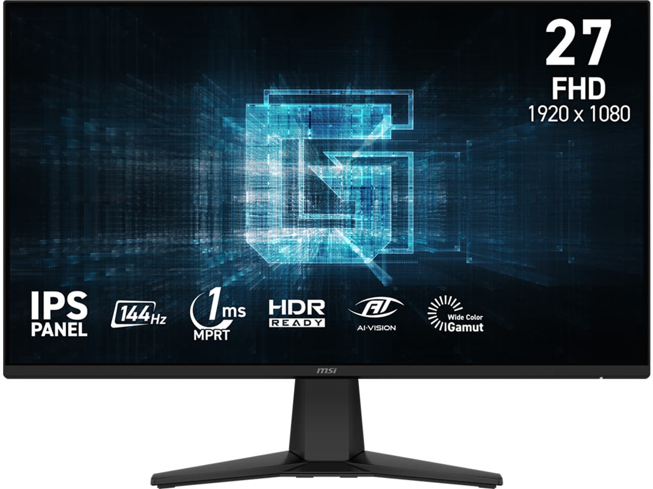 MSI E14 27" FHD Gaming Monitor 1920x1080 144Hz 1ms FreeSync IPS HDR Ready