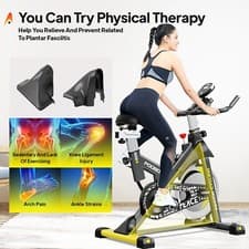 Home Stationary Bike Upright Exercise Bike Indoor Cycling Cardio Workout Bike 8