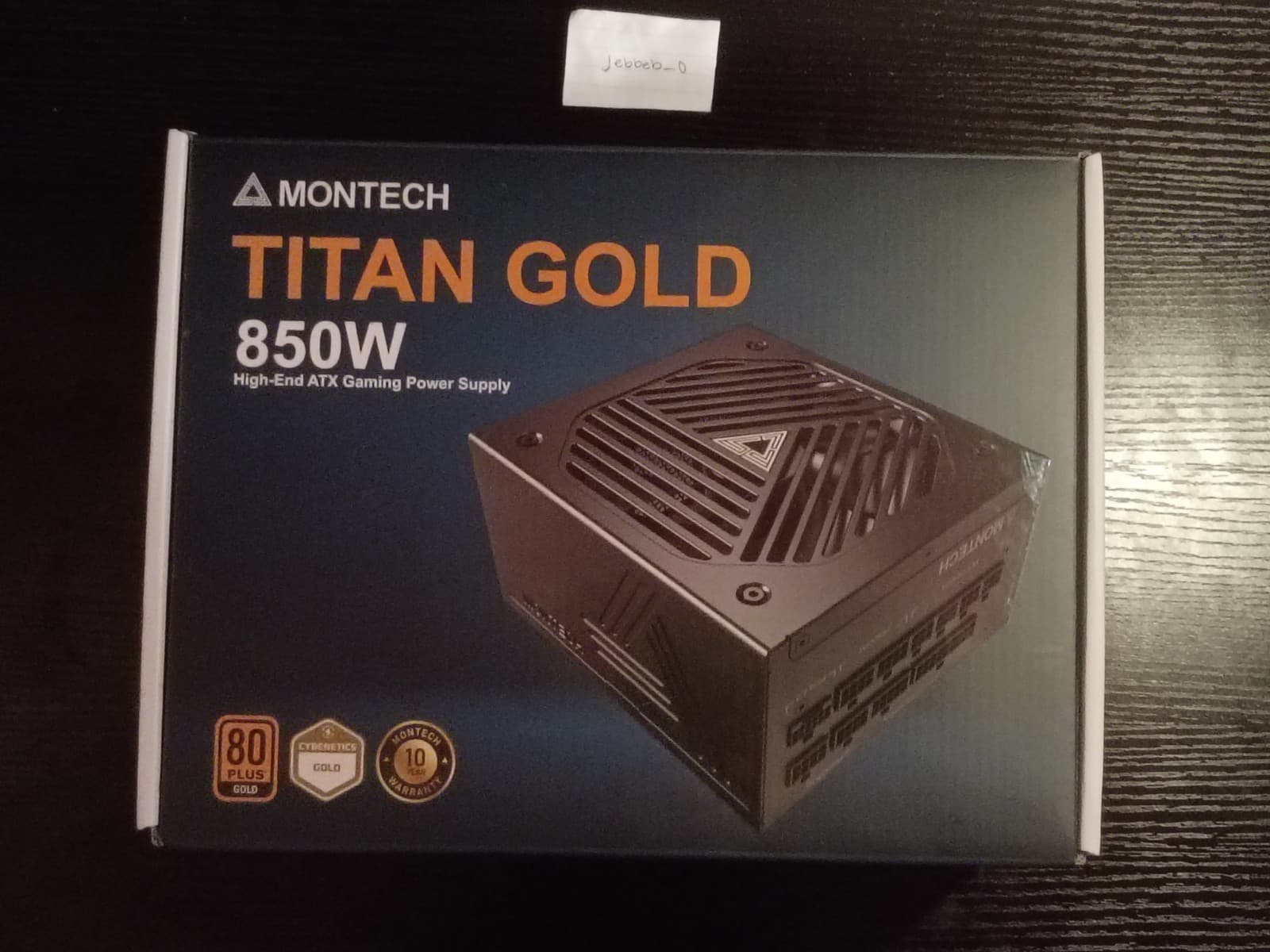 MONTECH Titan Gold 850W ATX Modular Power Supply 80 Plus Gold w Extensions