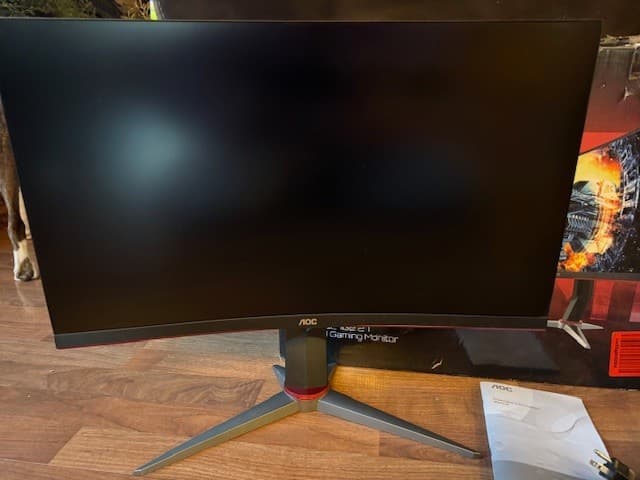 AOC CQ27G2 27" Super Curved Frameless Gaming Monitor QHD 2K 144Hz