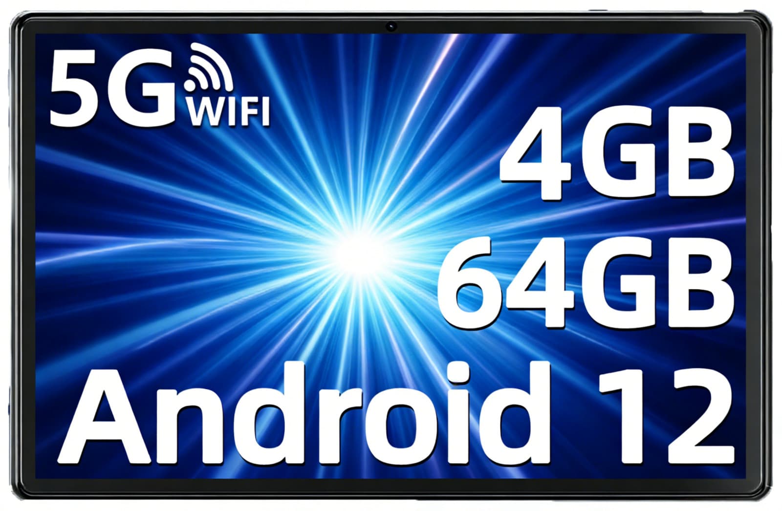 SGIN Tablet 10.1 inch 12 Bluetooth Dual Camera