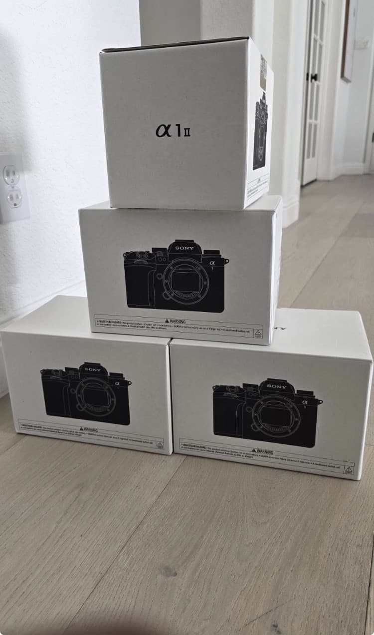 Sony a1 II Mirrorless Camera MFR #ILCE-1M2 B, Model, 1 Year Warr