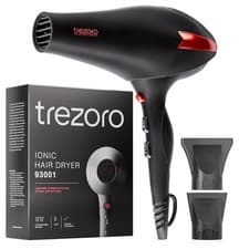 TREZORO Professional Blow Dryer for Women Ionic Hair Dryer 2000W