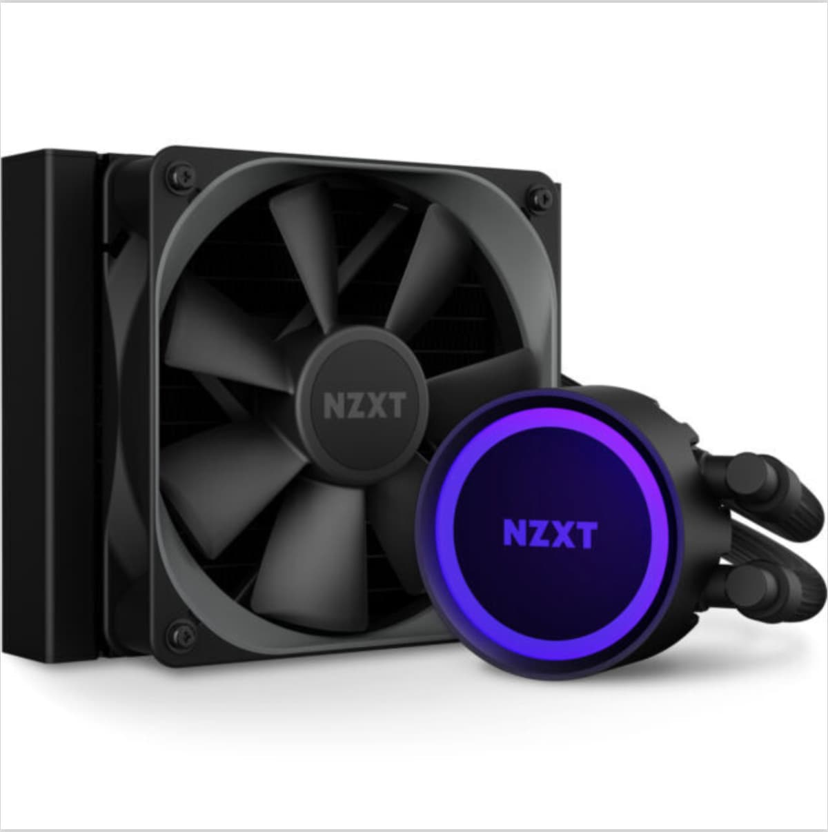 NZXT Kraken 120mm AIO Liquid CPU Cooler LCD Display Black READ