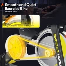 Home Stationary Bike Upright Exercise Bike Indoor Cycling Cardio Workout Bike 3