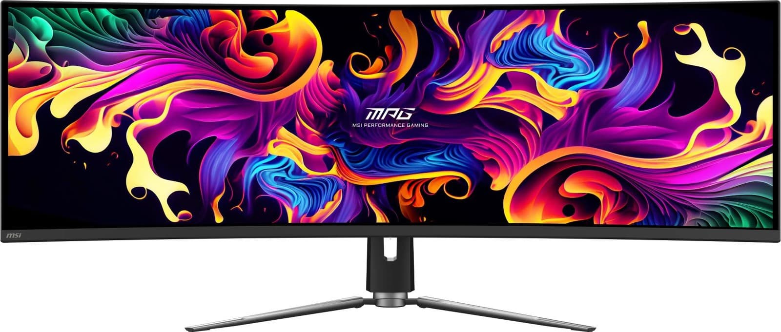 MSI MPG 491CQPS QD-OLED 49" DQHD Curved Gaming Monitor, 144Hz 0.03ms HDR 400
