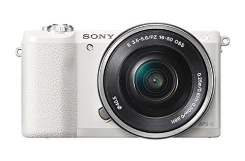 Sony Alpha Mirrorless Digital Camera - White 16-50mm Lens