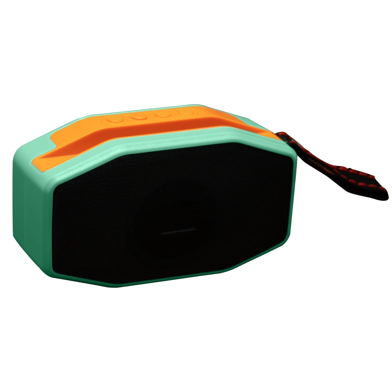 THROLX Bluetooth Speaker, Compact & Portable Speaker for Hiking, Green