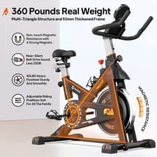 Home Stationary Bike Upright Exercise Bike Indoor Cycling Cardio Workout Bike 12