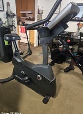 Life Fitness C3 Upright Indoor Cycling Exercise Bike Advanced Console.