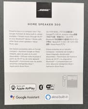 Bose Home Speaker 300 Black Bluetooth Wi-Fi Alexa 3